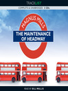 The Maintenance of Headway (MP3)